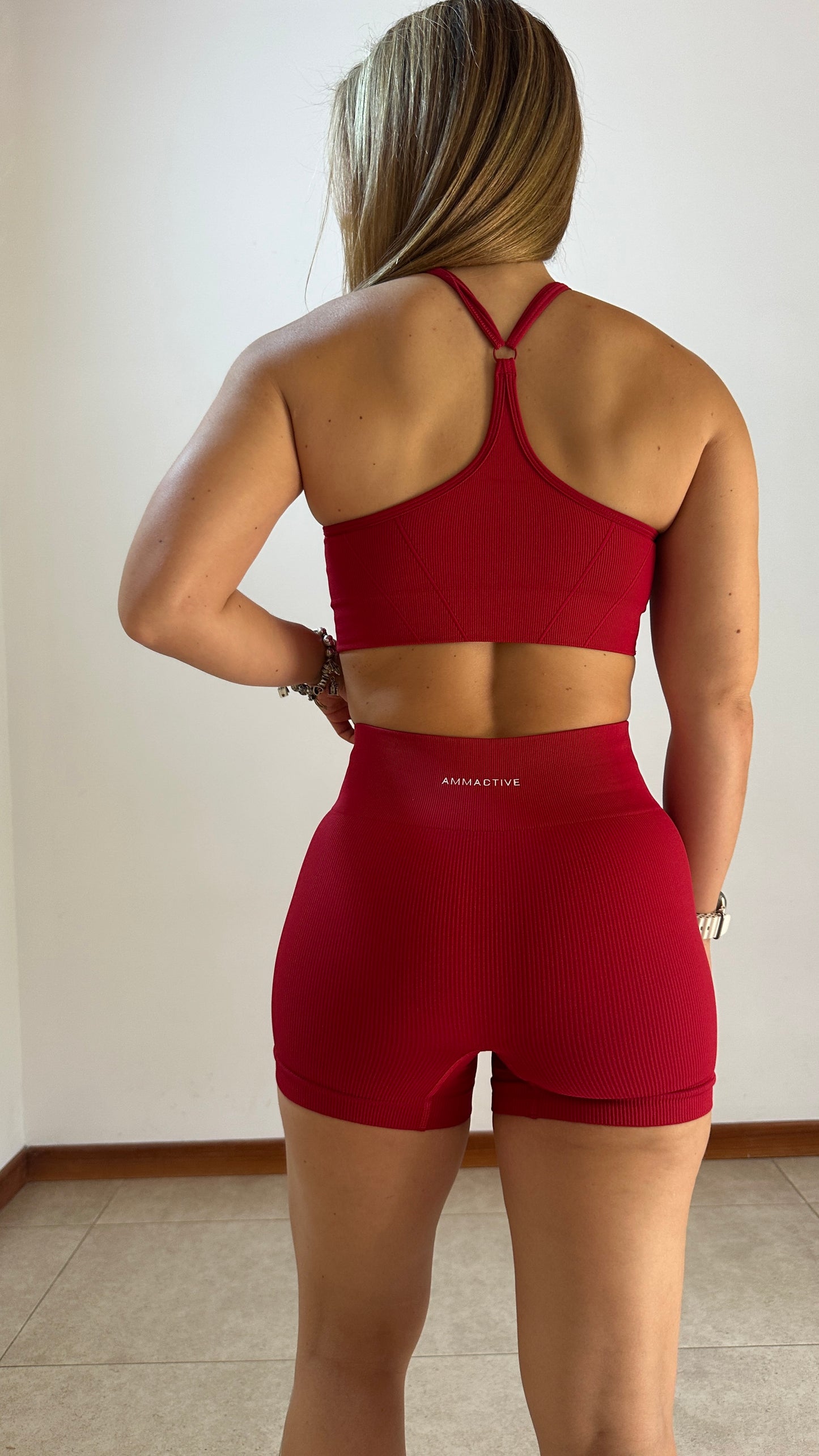 Set Crush rojo corto