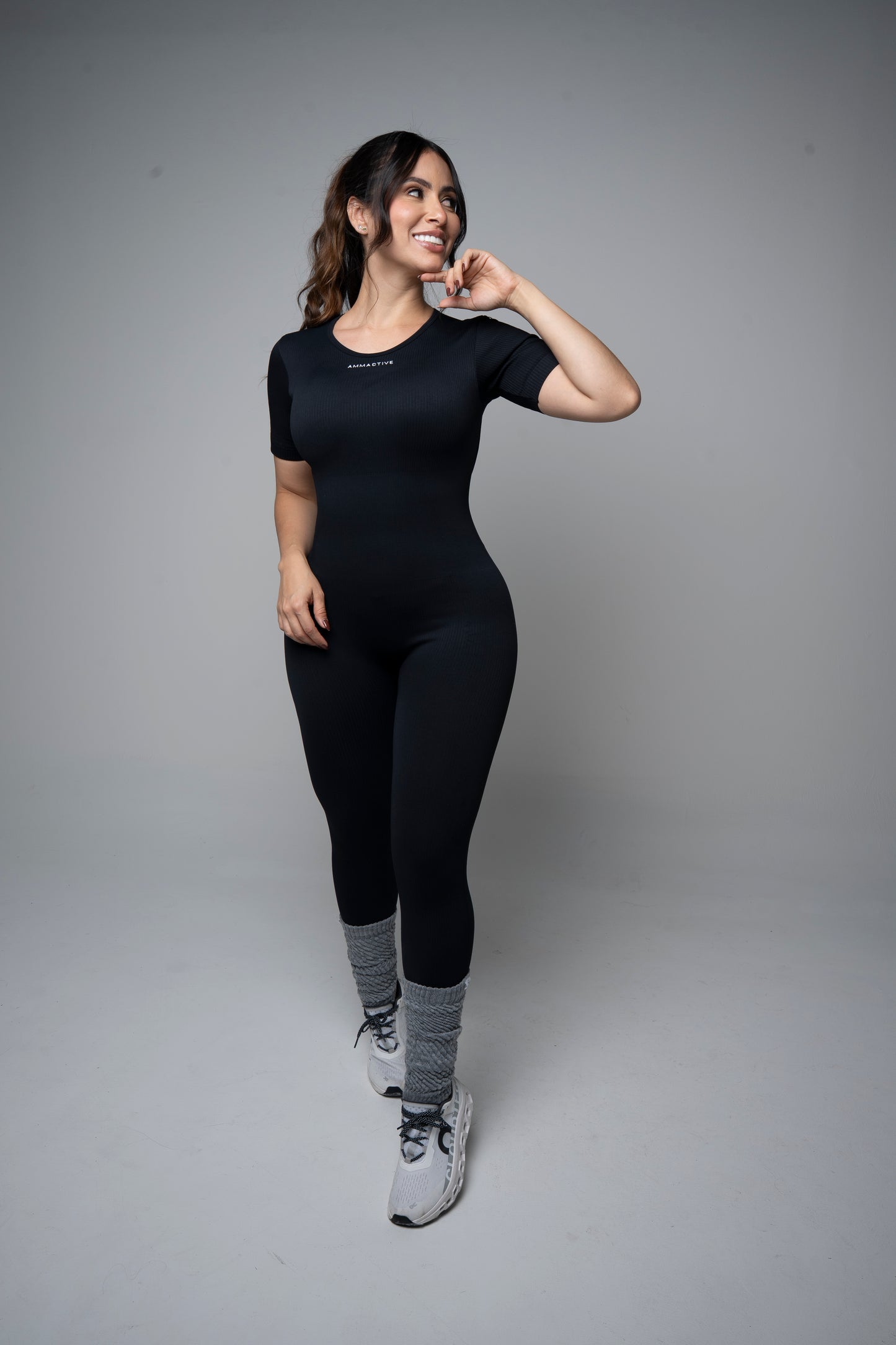 Enterizo Force Largo Negro