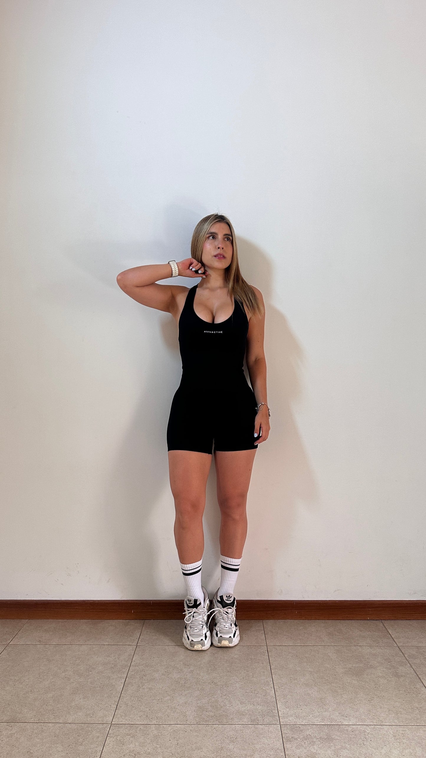 Enterizo Soft negro