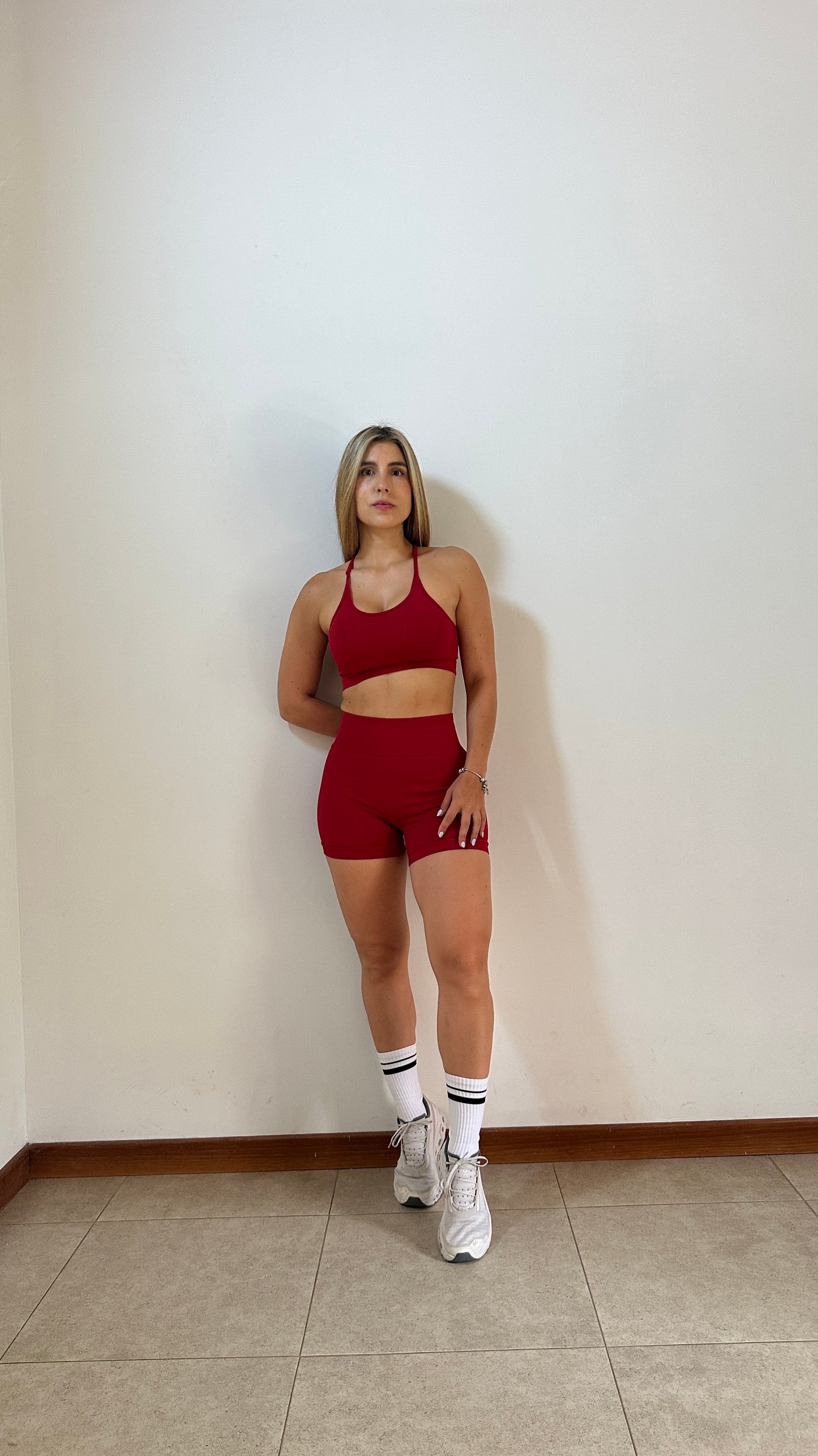 Set Crush rojo corto