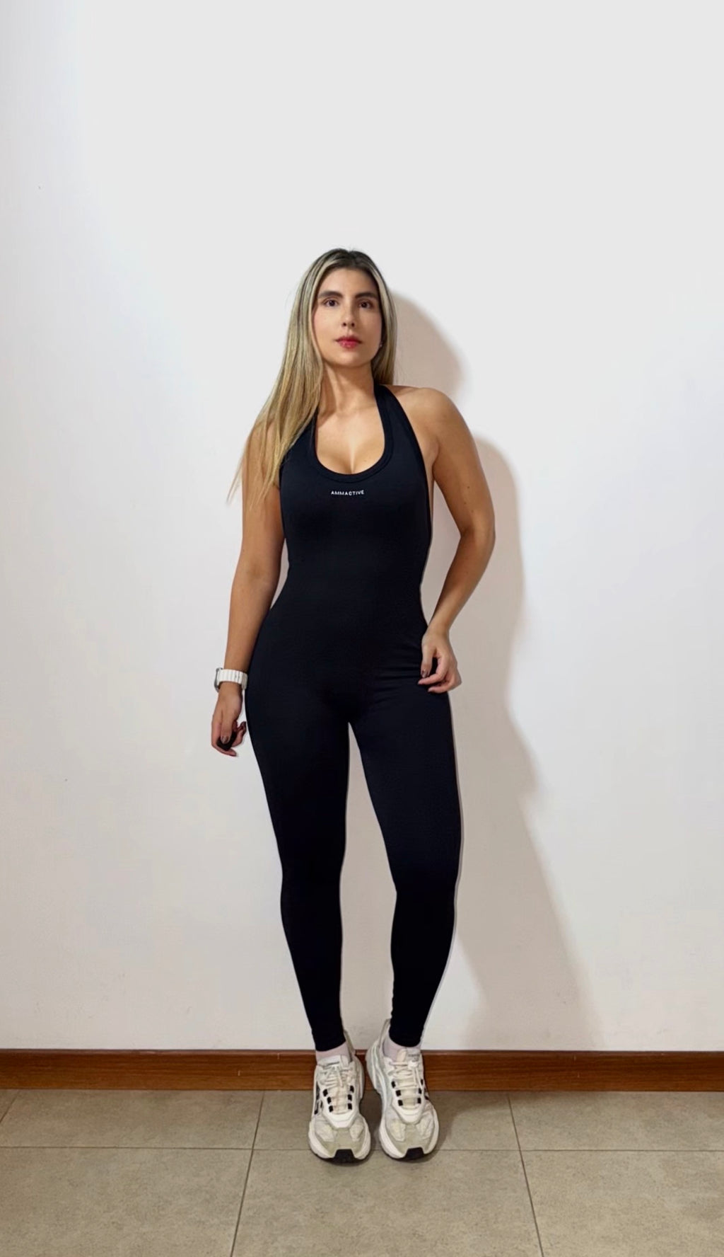 Enterizo Eva Seamless Negro