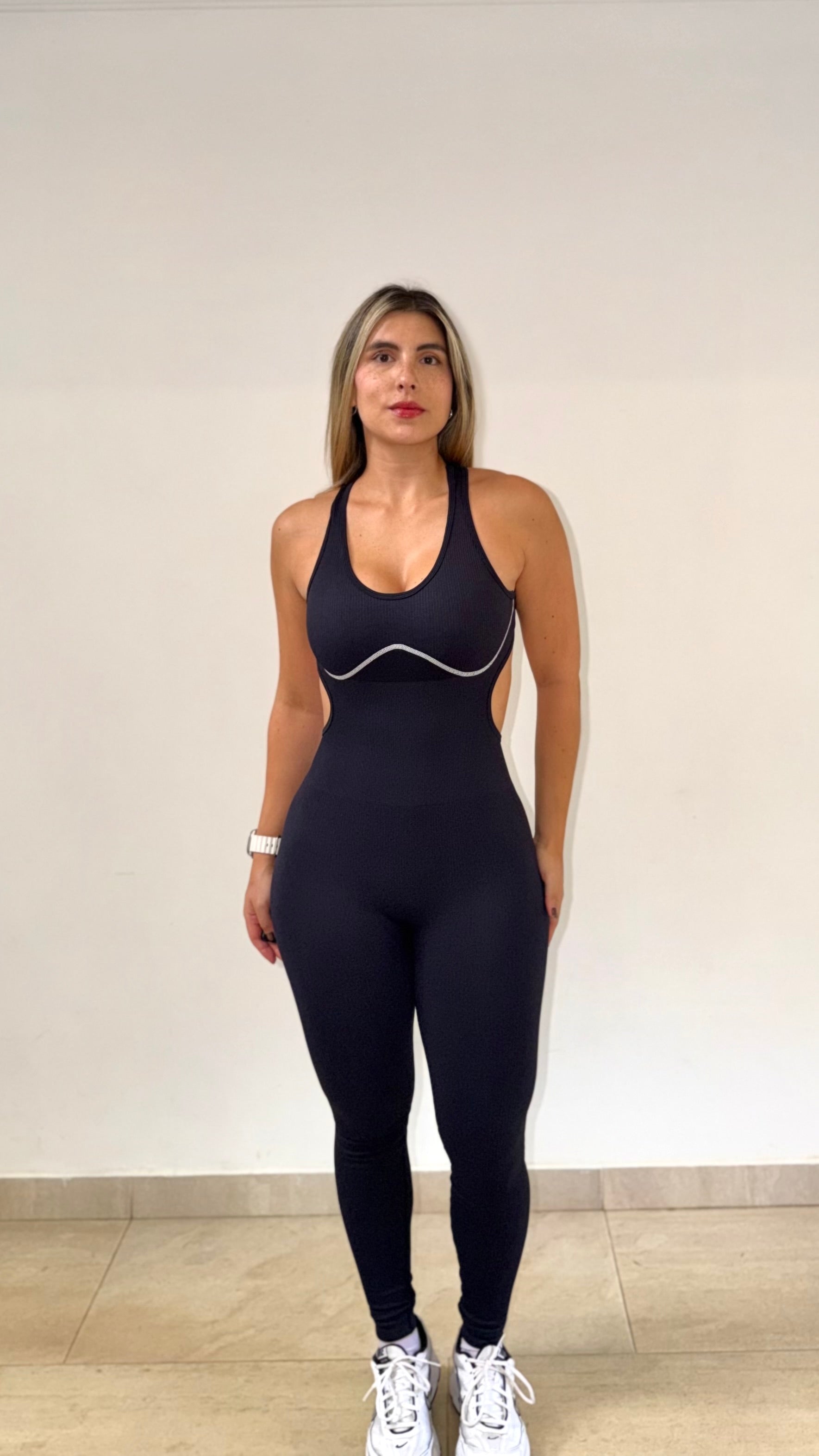 Enterizo Palermo Seamless Negro