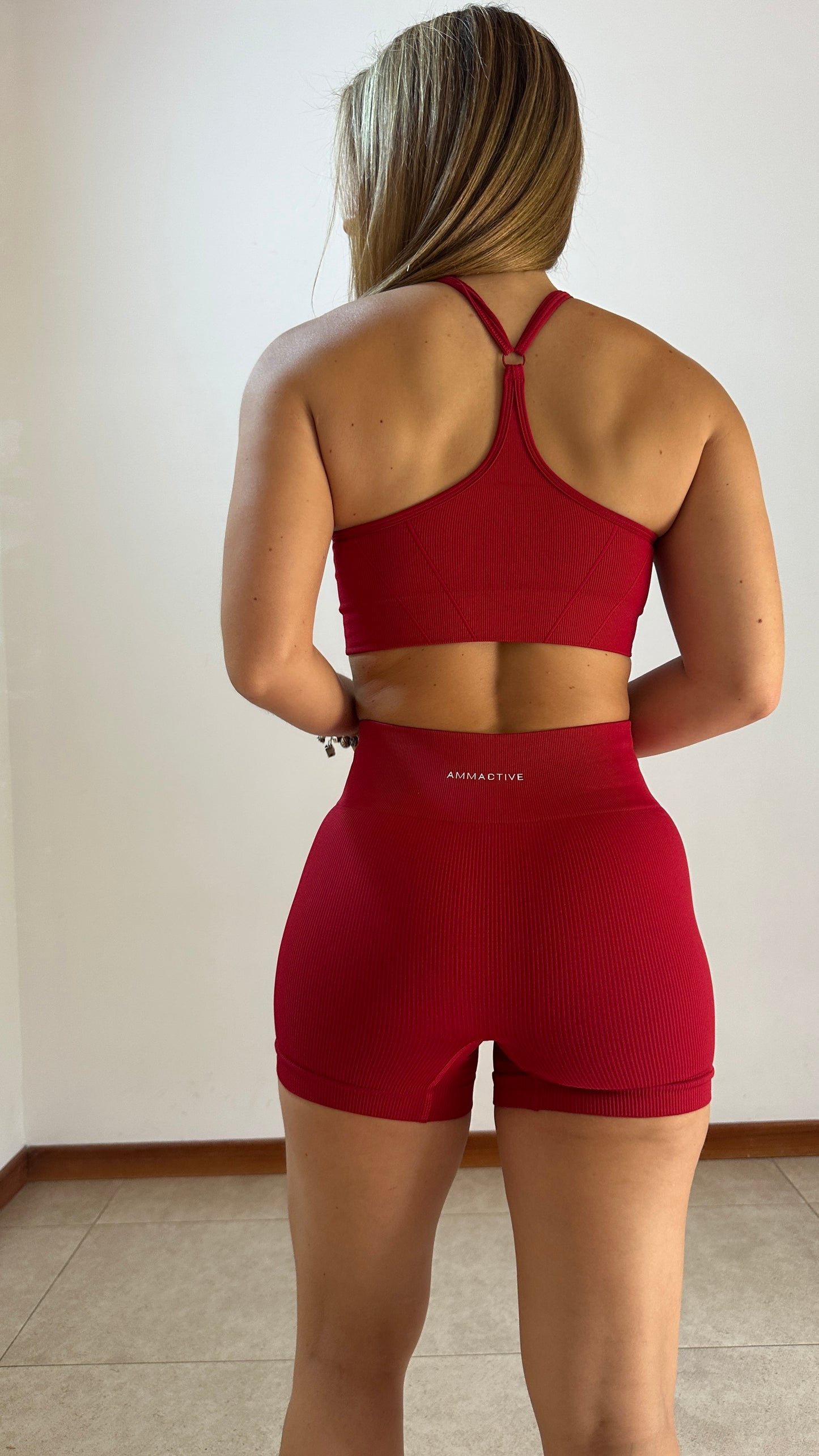 Set Crush rojo corto