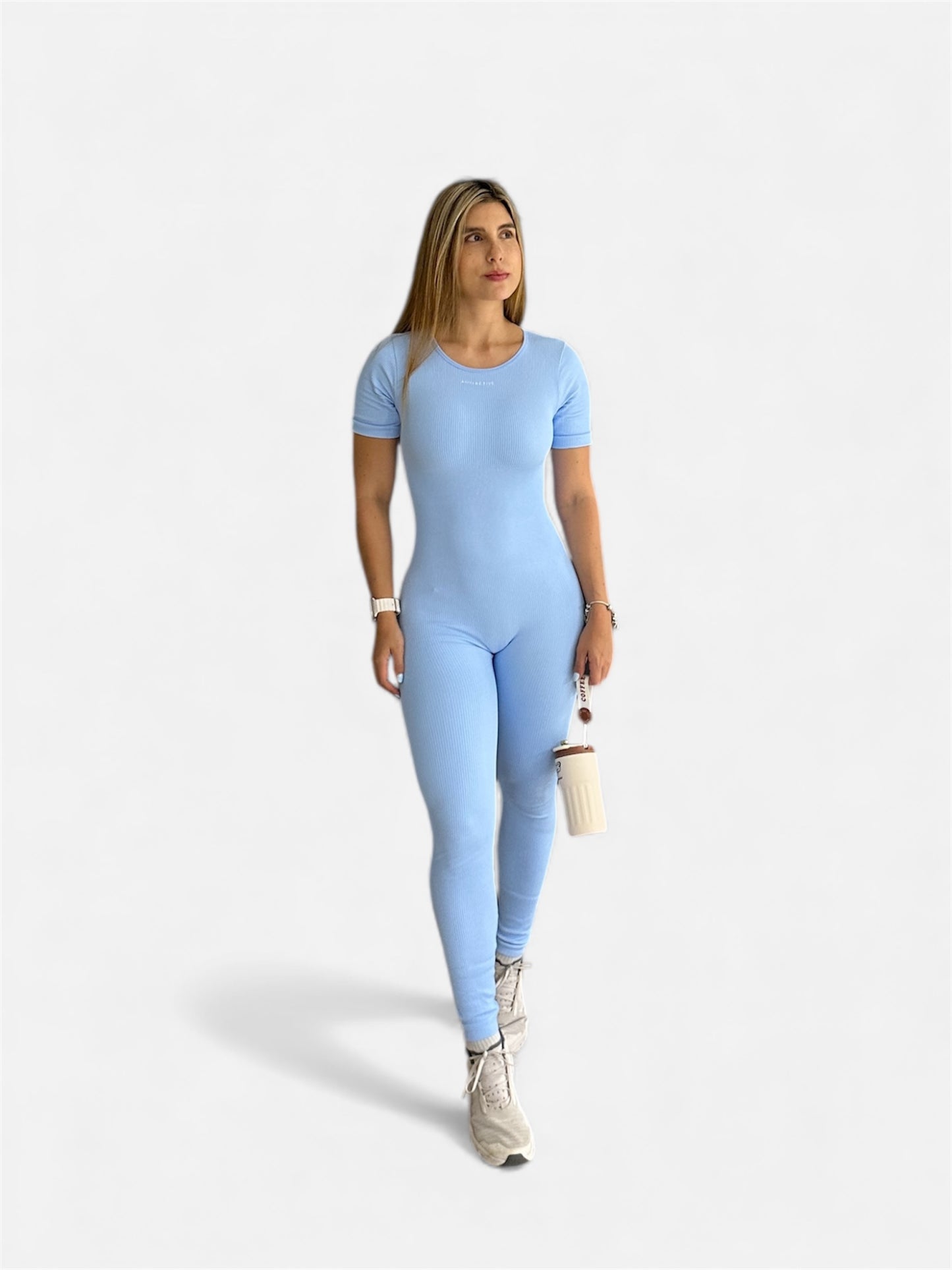 Enterizo Force Largo Baby blue