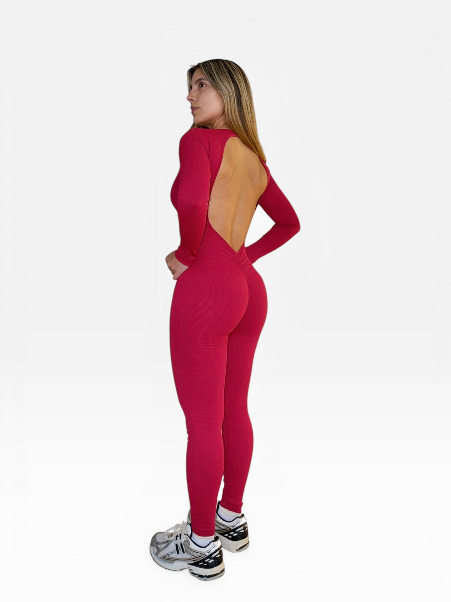 Enterizo Elektra Rojo