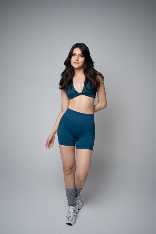 Set Brisa Corto Azul