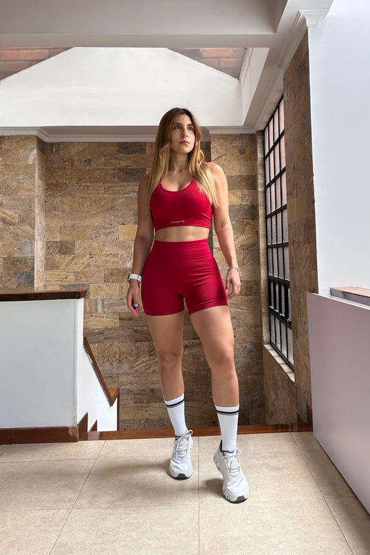 Set Loto Corto Rojo