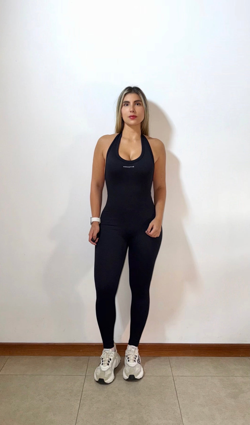 Enterizo Eva Seamless Negro